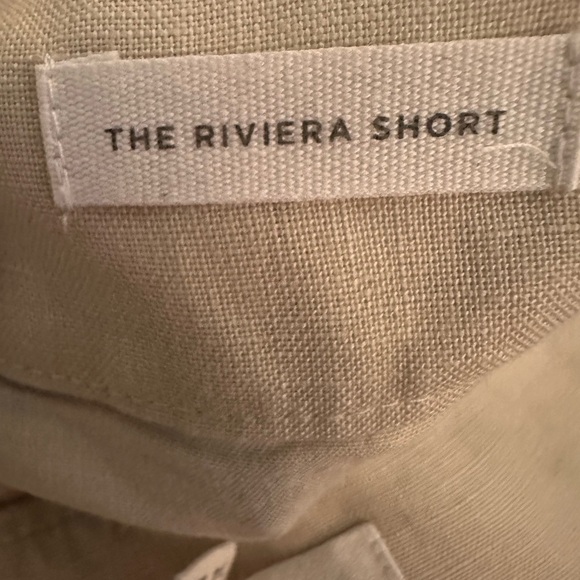 NWOT Ann Taylor LOFT Embroidered Floral Linen Riviera Shorts Size 14 - Picture 6 of 7